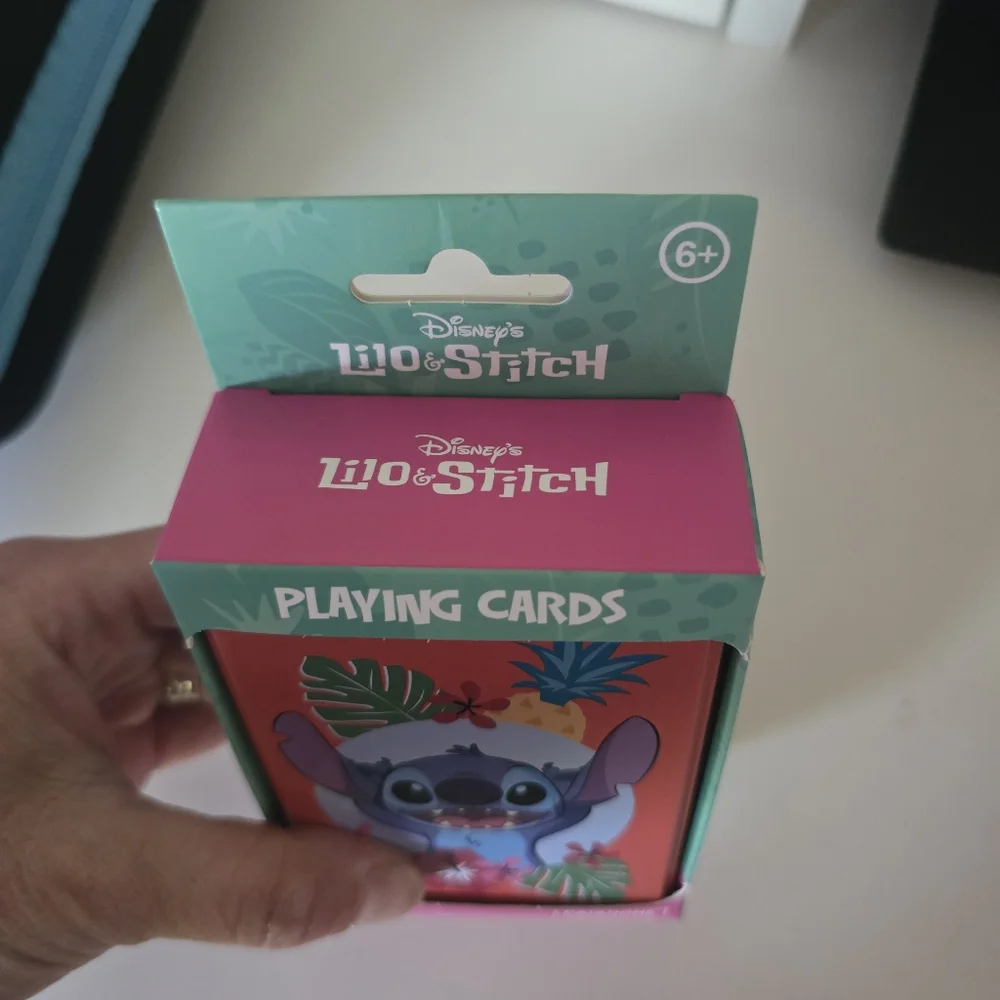 Lilo‎ and Stitch Playing Cards in tin New
